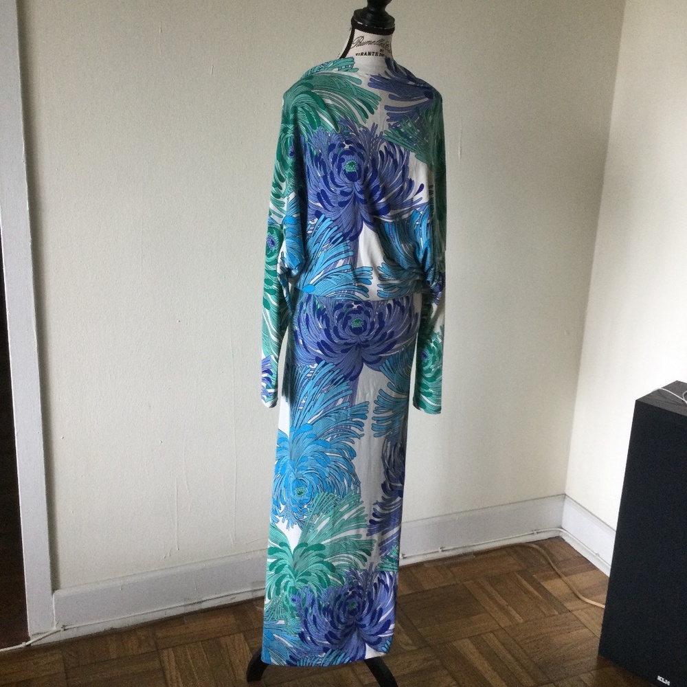 Va Va Voom Reversible Plunging V  Maxi Dress